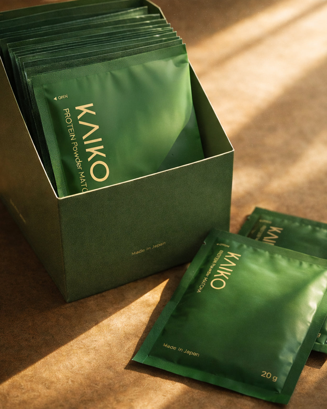 KAIKO プロテインパウダー 抹茶（20g×14袋）